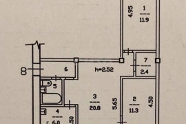 Недвижимость Квартиры / 3-к квартира, 58 м², 2/4 эт.